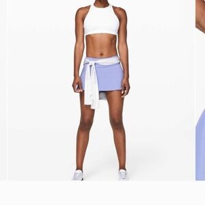 Lululemon Play Off The Pleats Skirt Hydrangea Blue